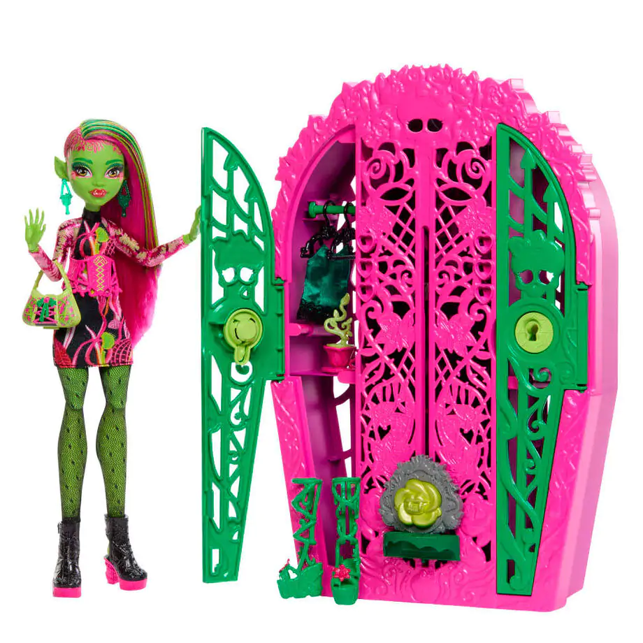 Monster High Skulltimate Secrets Midnight Garden Venus Puppe Produktfoto