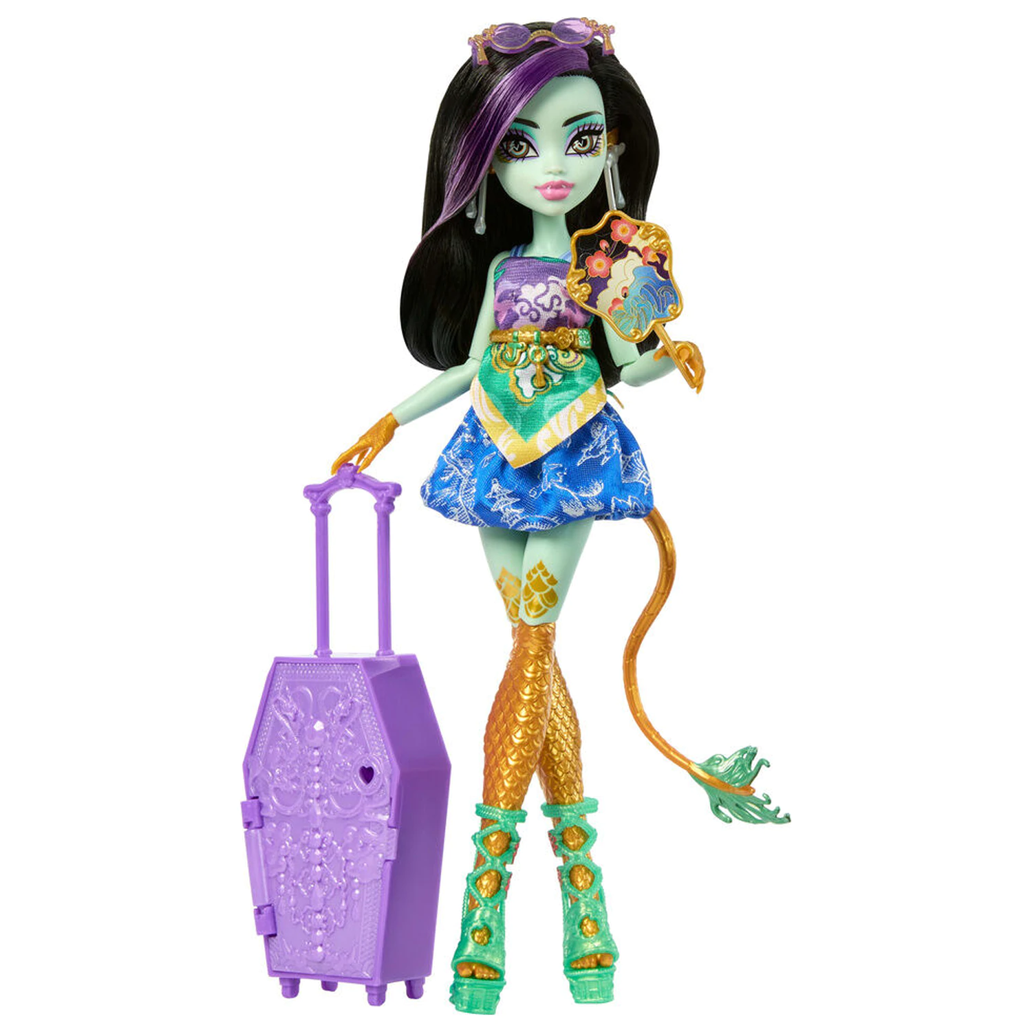 Monster High Skulltimate Secrets Series 7 Jinafire Puppe Produktfoto