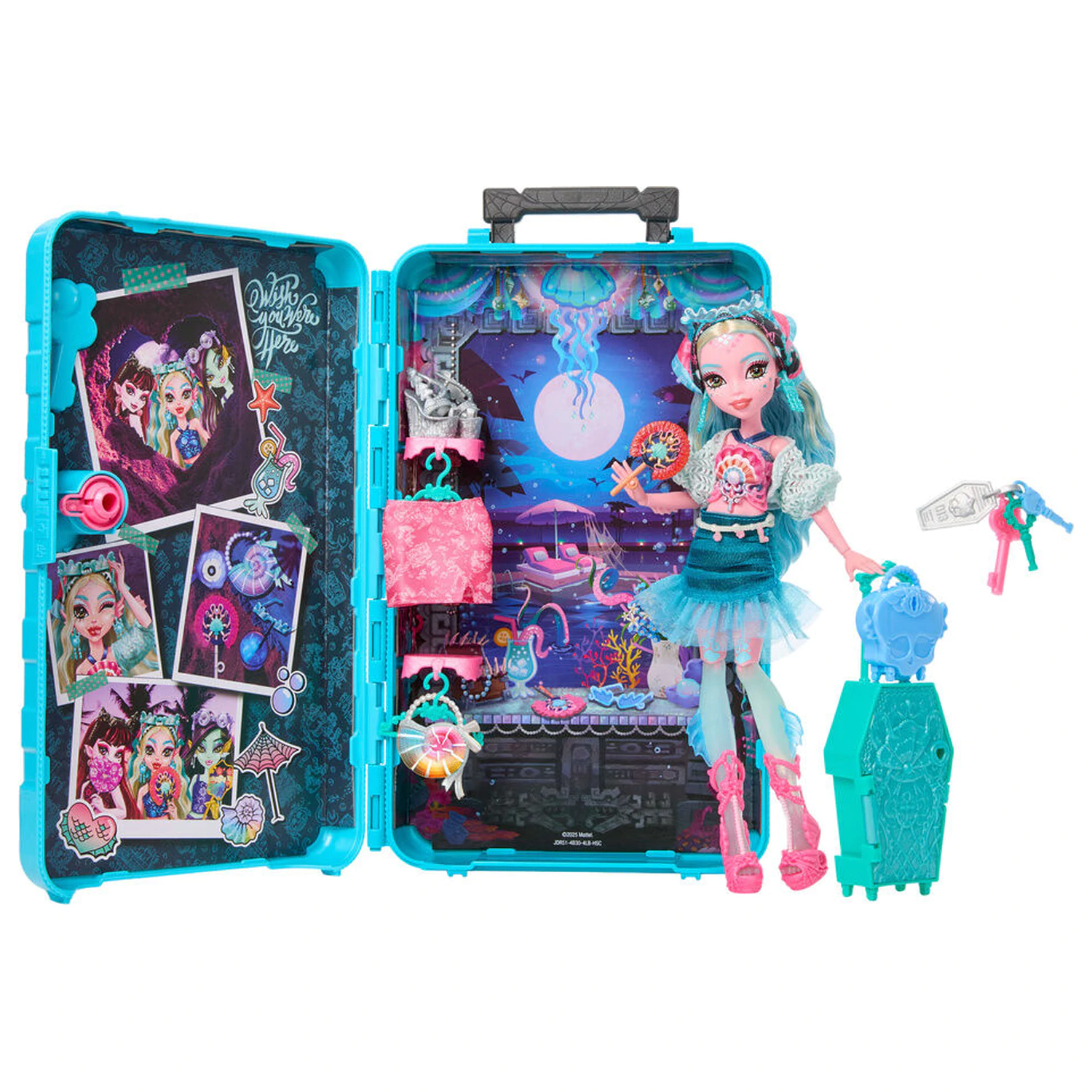 Monster High Skulltimate Secrets Series 7 Lagoona Blue Puppe Produktfoto