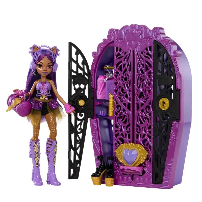 Monster High Skulltime Secrets Clawdeen Wolf Puppe Produktfoto