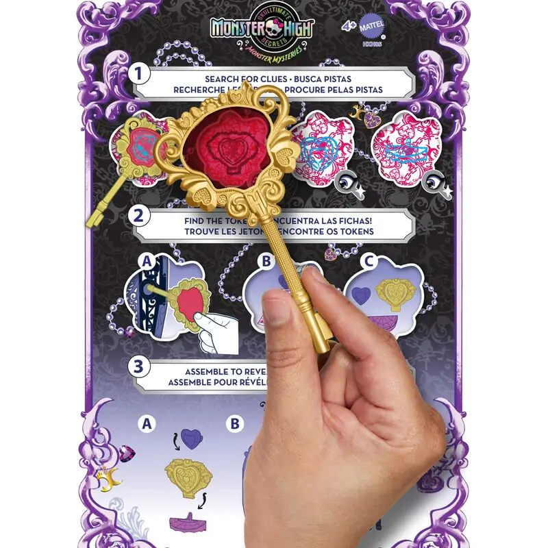 Monster High Skulltime Secrets Clawdeen Wolf Puppe Produktfoto