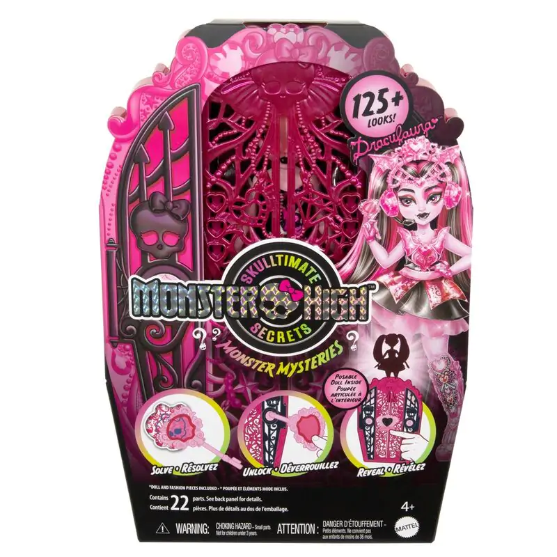 Monster High Skulltime Secrets Draculaura Puppe Produktfoto