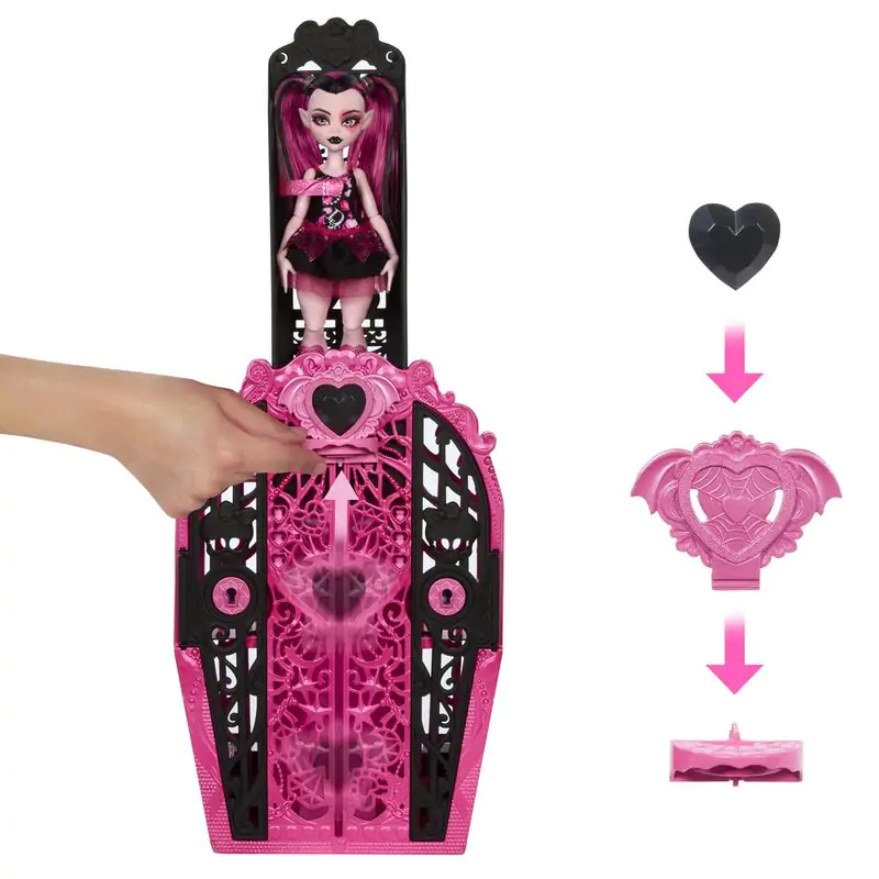 Monster High Skulltime Secrets Draculaura Puppe Produktfoto