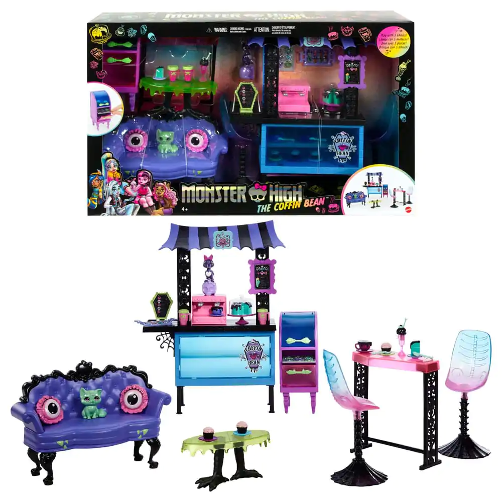 Monster High Spielset Cafè Schwarze Seele Produktfoto