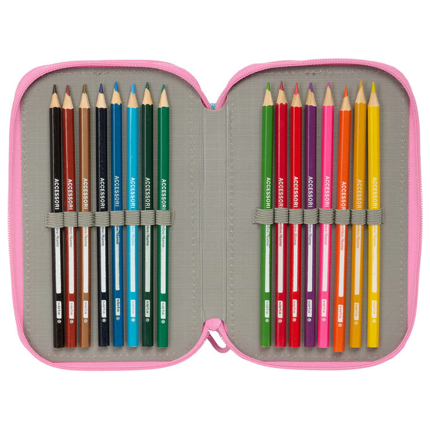 Monster High dreifach Federmappe 37 Stück Produktfoto