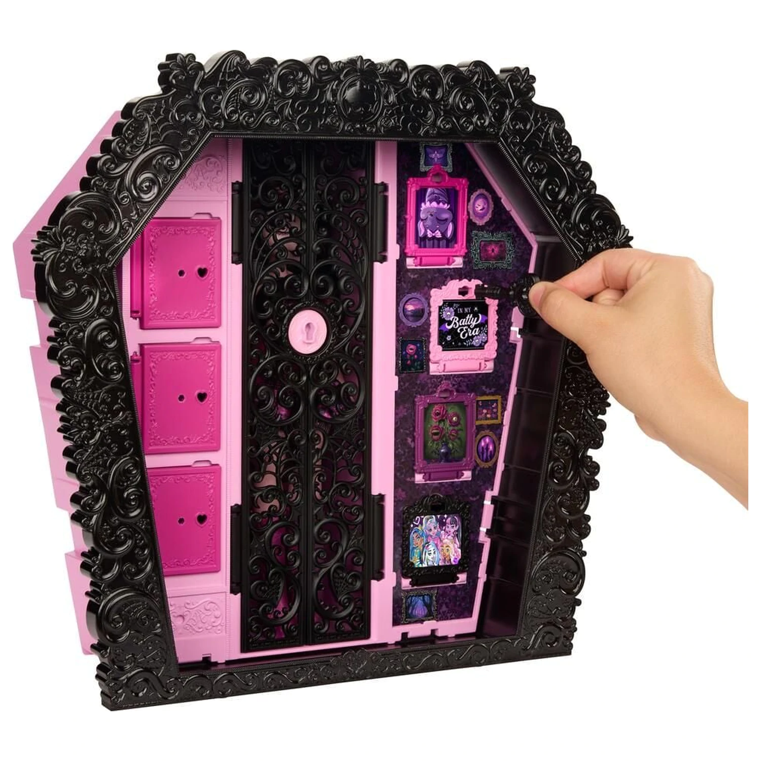 Monster High Ultimate Skulltimate Draculaura Puppe und Kleiderschrank Produktfoto