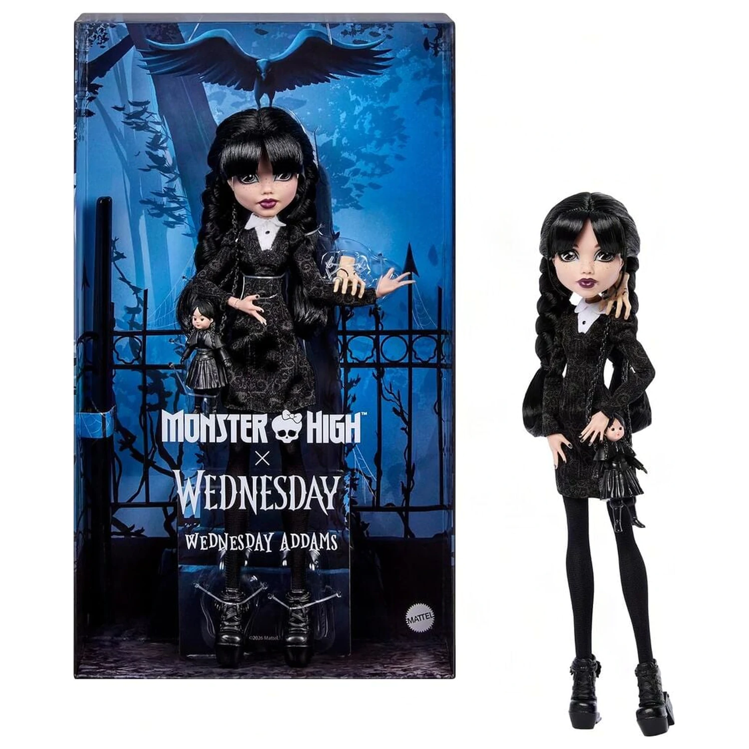 Monster High Wednesday Puppe Produktfoto