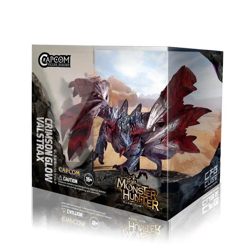 Monster Hunter PVC Statue Builder Cube Crimson Glow Valstrax 10 cm termékfotó