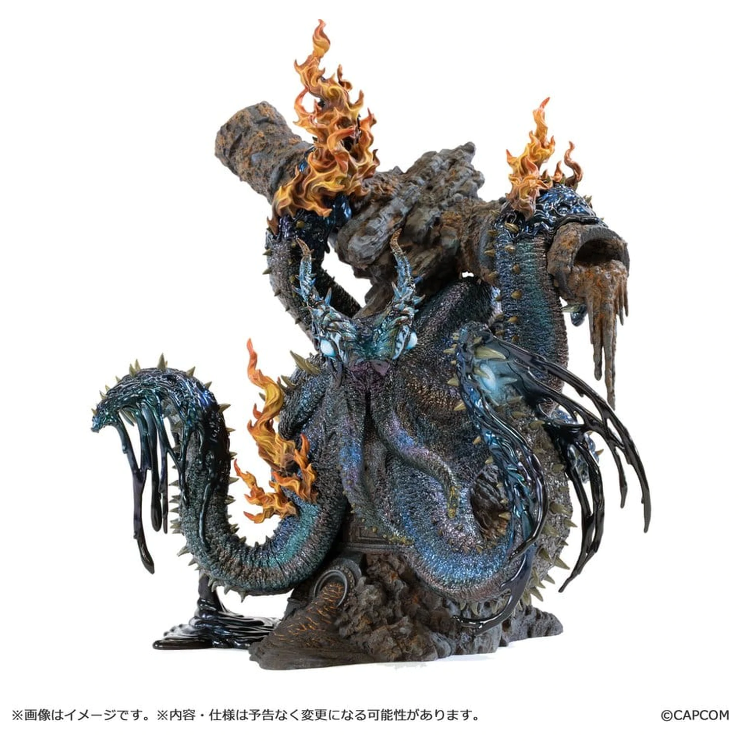 Monster Hunter Capcom Figur Builder Creator's Model PVC Figur Nu Udra 28 cm Produktfoto