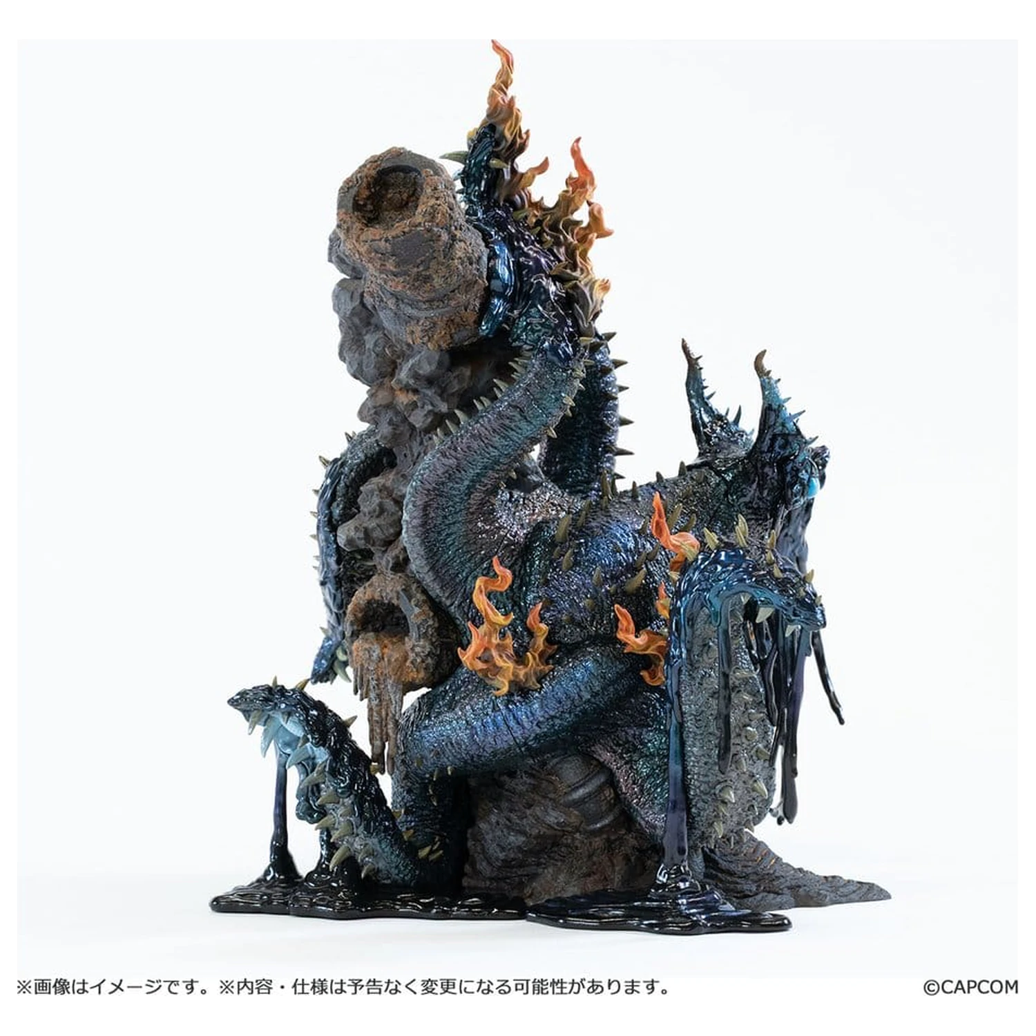 Monster Hunter Capcom Figur Builder Creator's Model PVC Figur Nu Udra 28 cm Produktfoto