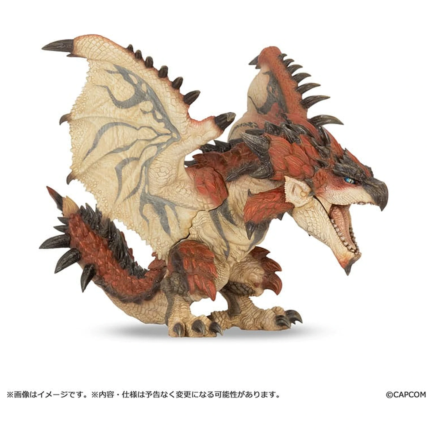 Monster Hunter Capcom Figur Builder Sofvi Model PVC Statue Rathalos 18 cm Produktfoto