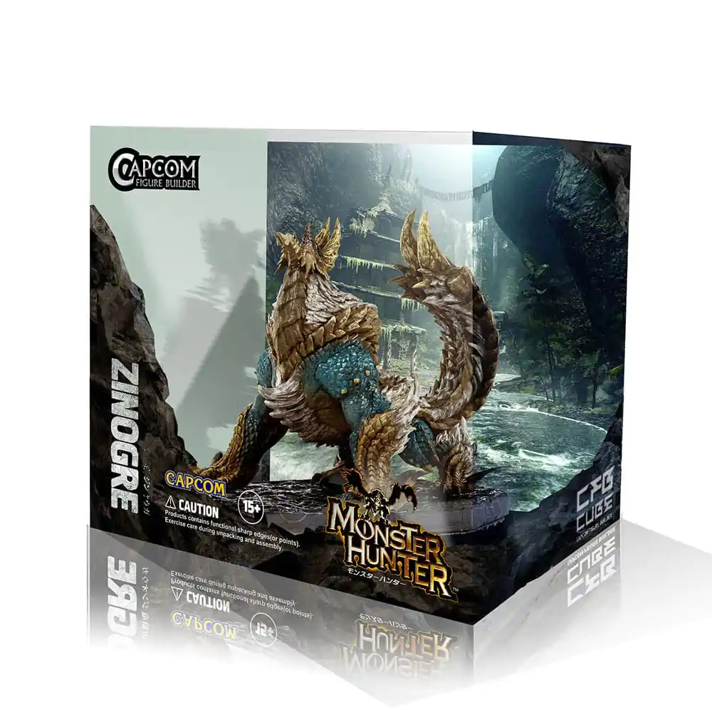 Monster Hunter PVC Statue CFB Creators Model Zinogre 10 cm termékfotó