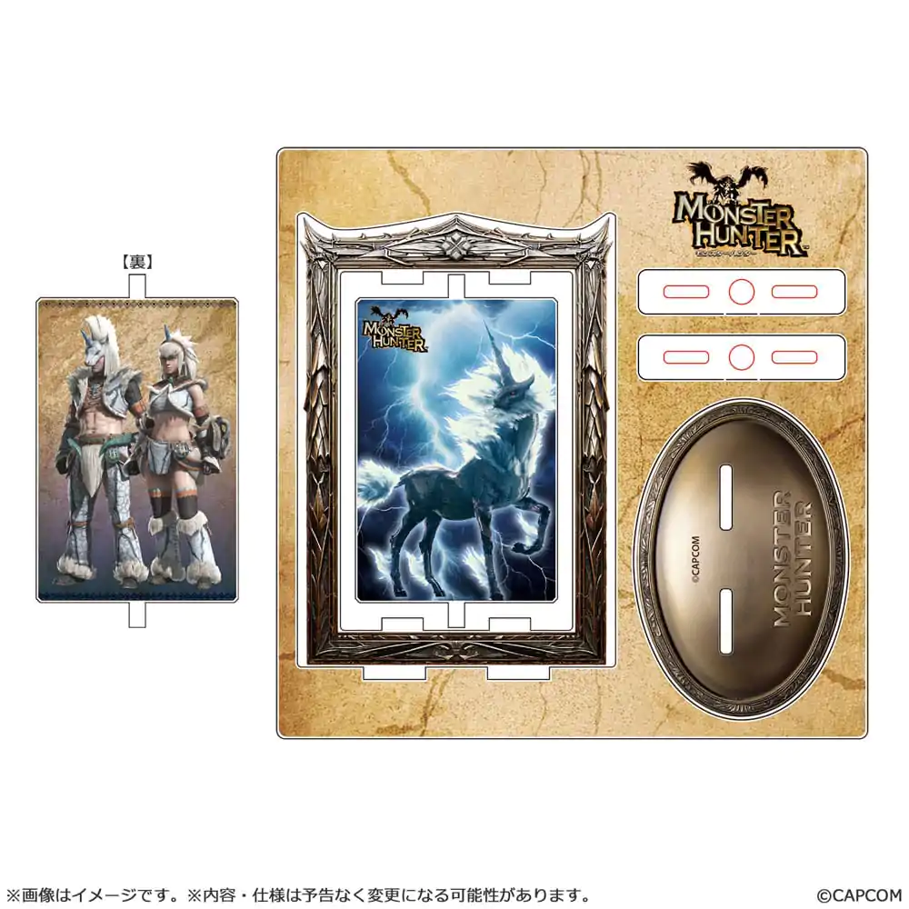 Monster Hunter Acryl Aufsteller Kirin Drehbar 14 cm Produktfoto