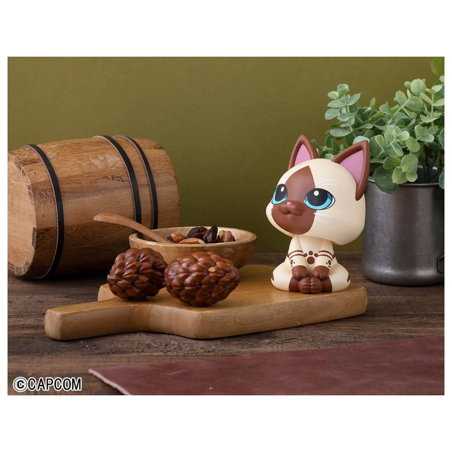 Monster Hunter Look Up PVC Figur Airou 11 cm (mit Geschenk) Produktfoto