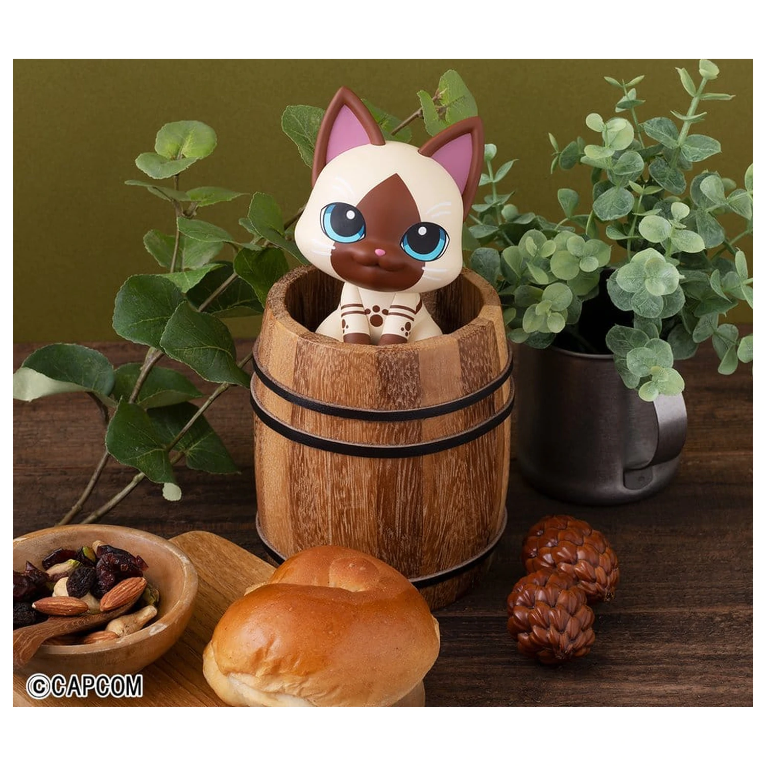 Monster Hunter Look Up PVC Figur Airou 11 cm (mit Geschenk) Produktfoto