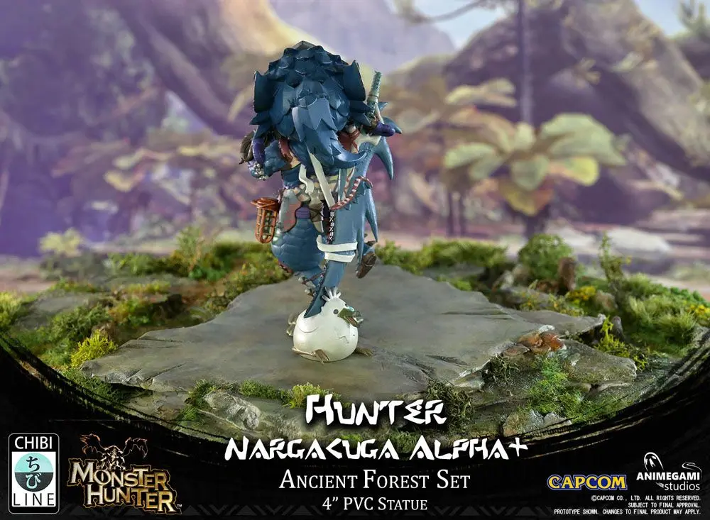 Monster Hunter PVC Statue Nargacuga Alpha+ 10 cm Produktfoto
