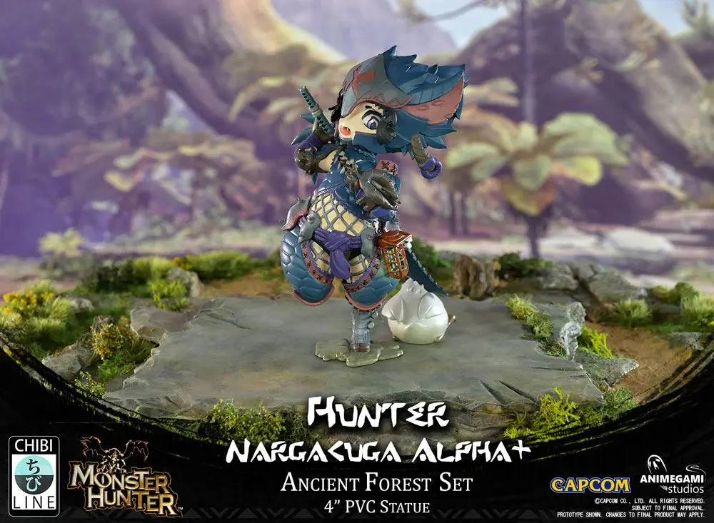 Monster Hunter PVC Statue Nargacuga Alpha+ 10 cm Produktfoto