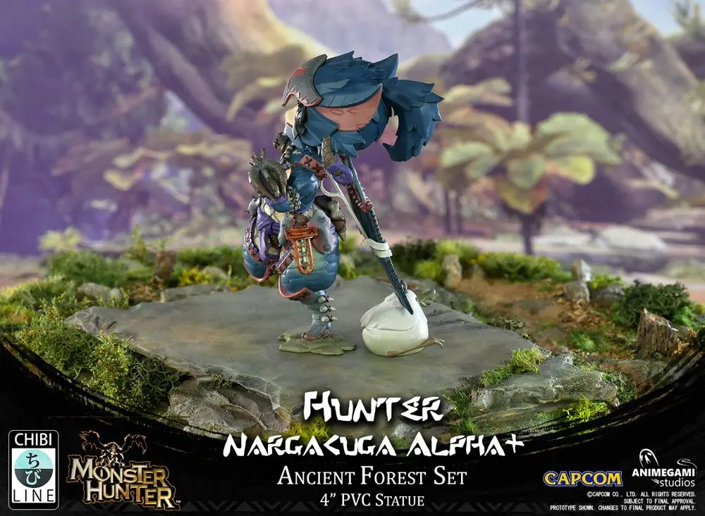 Monster Hunter PVC Statue Nargacuga Alpha+ 10 cm Produktfoto