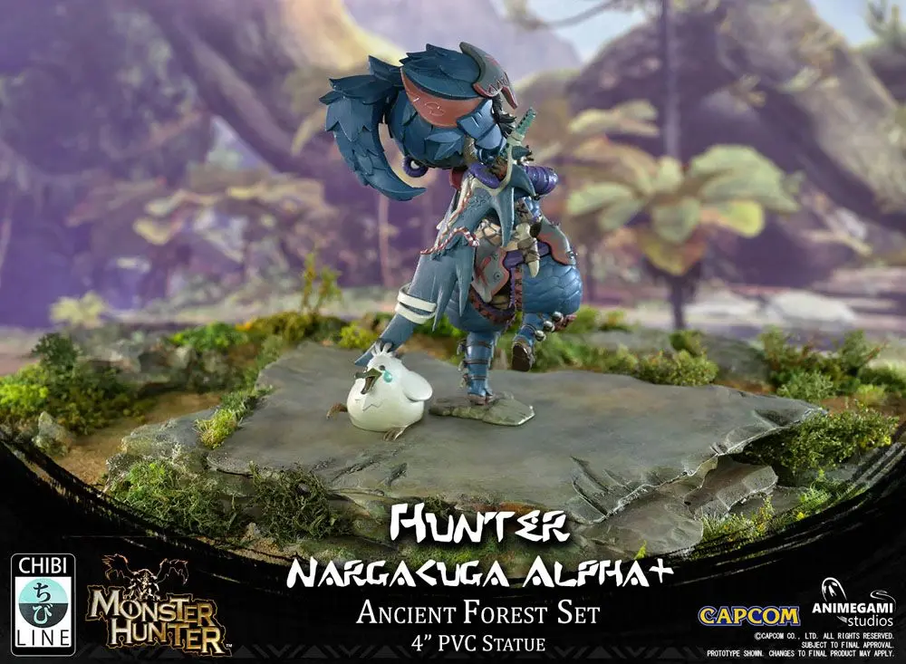 Monster Hunter PVC Statue Nargacuga Alpha+ 10 cm Produktfoto