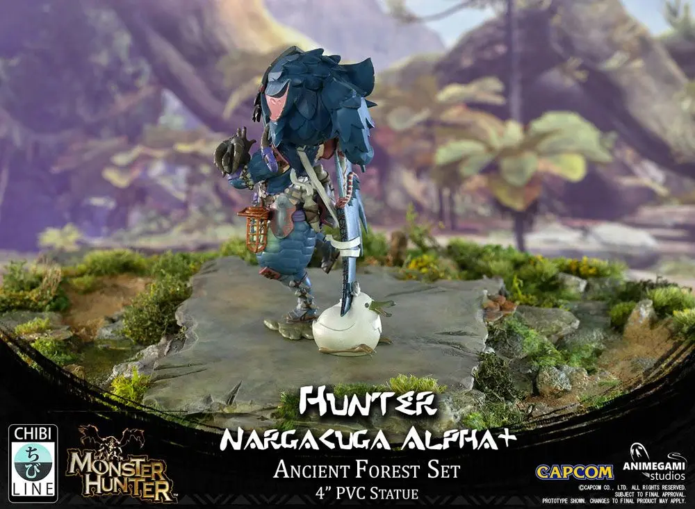 Monster Hunter PVC Statue Nargacuga Alpha+ 10 cm Produktfoto