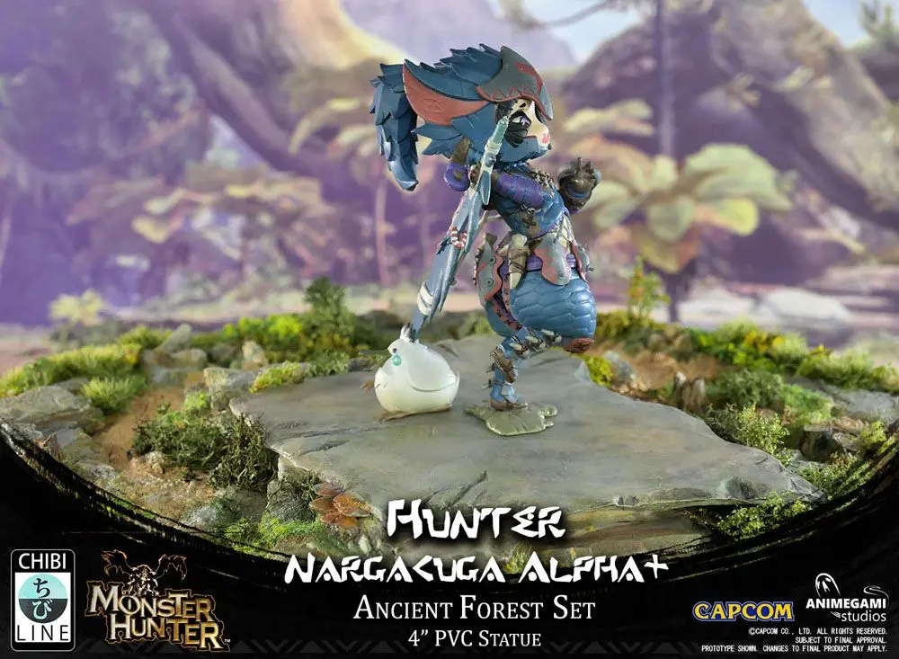 Monster Hunter PVC Statue Nargacuga Alpha+ 10 cm Produktfoto