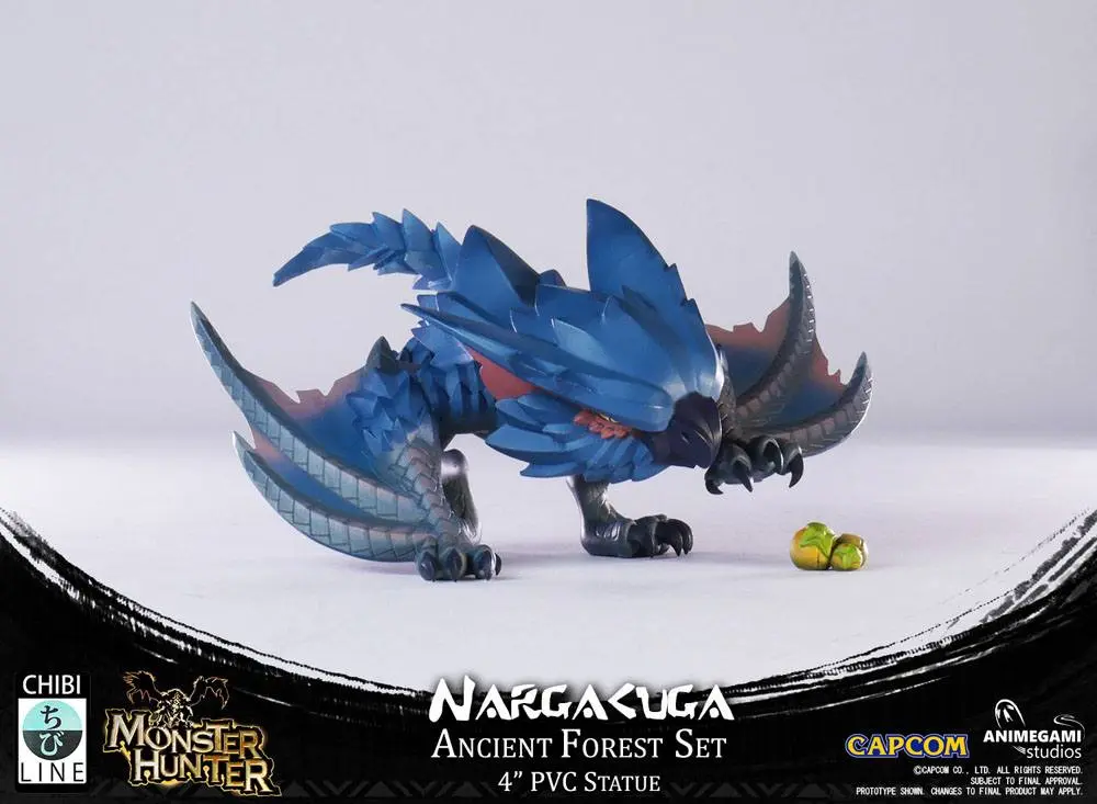 Monster Hunter PVC Statue Nargacuga 10 cm Produktfoto
