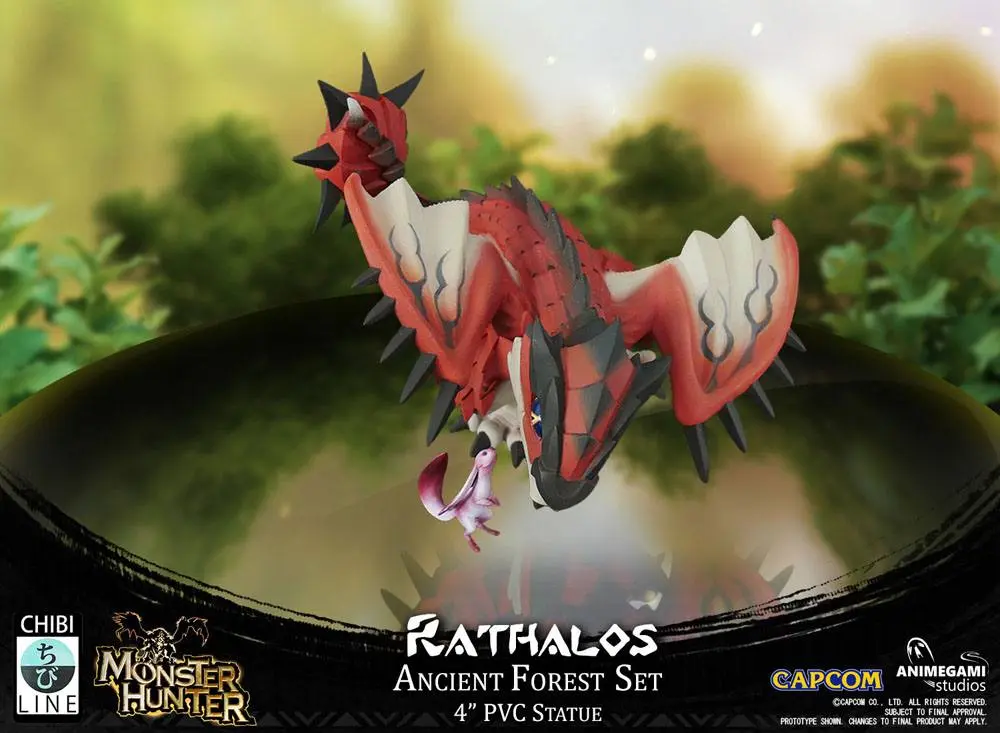 Monster Hunter PVC Statue Rathalos Exclusive Edition 10 cm Produktfoto