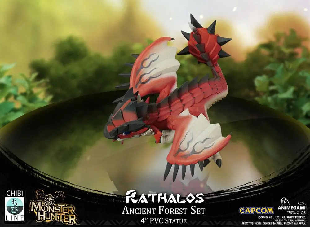 Monster Hunter PVC Statue Rathalos Exclusive Edition 10 cm Produktfoto