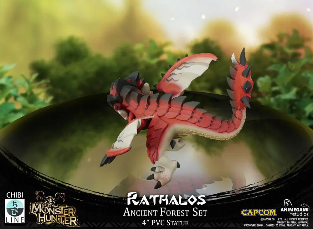 Monster Hunter PVC Statue Rathalos Exclusive Edition 10 cm Produktfoto