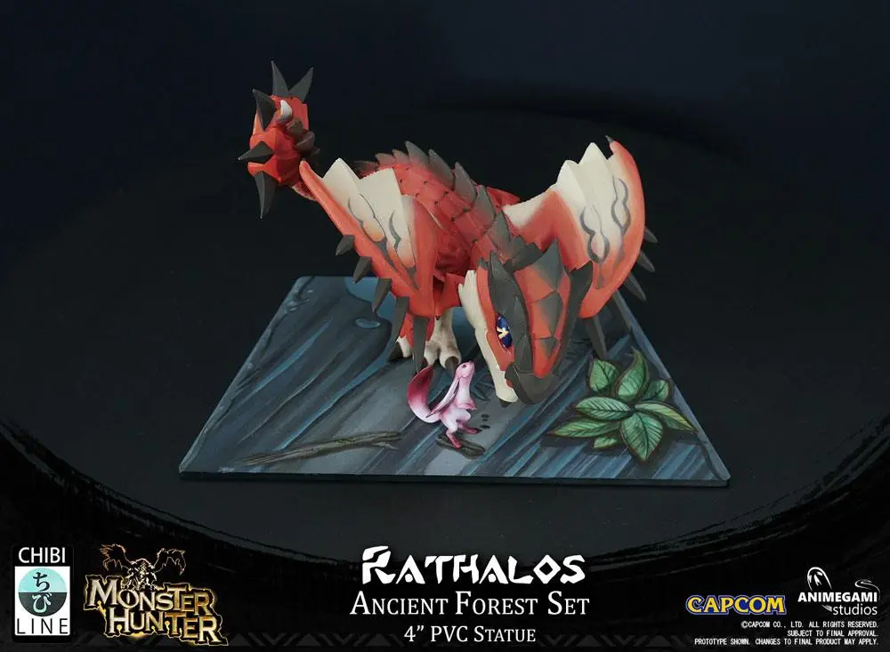 Monster Hunter PVC Statue Rathalos Exclusive Edition 10 cm Produktfoto