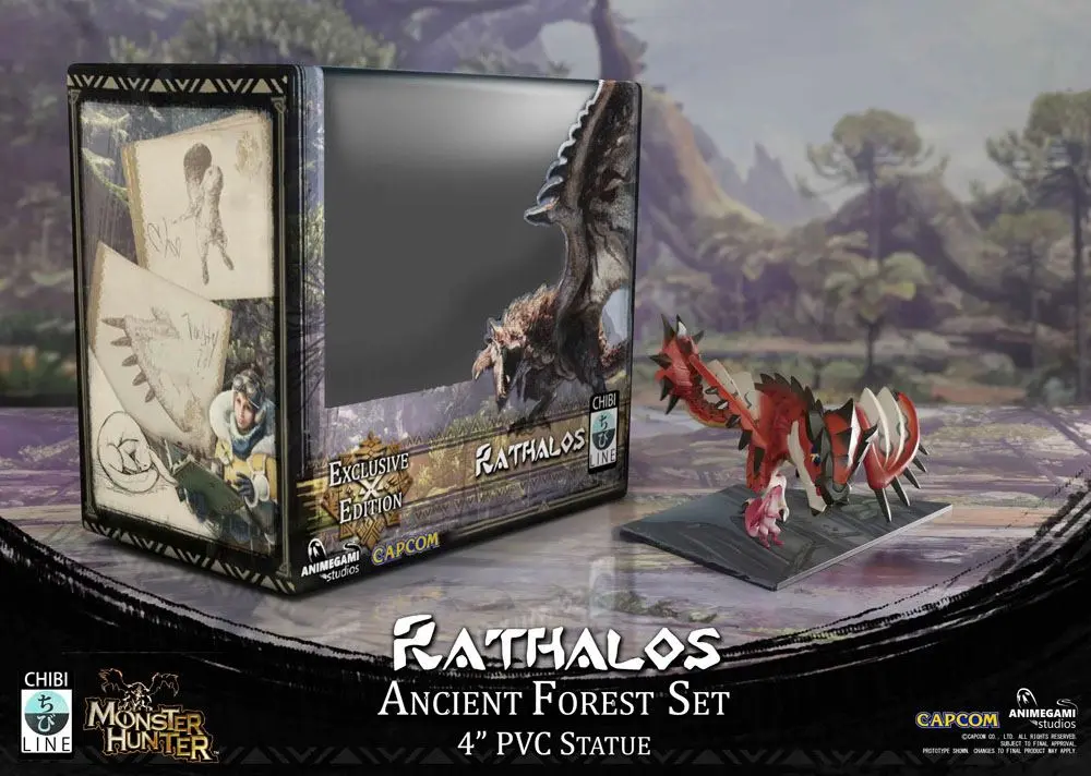 Monster Hunter PVC Statue Rathalos Exclusive Edition 10 cm Produktfoto