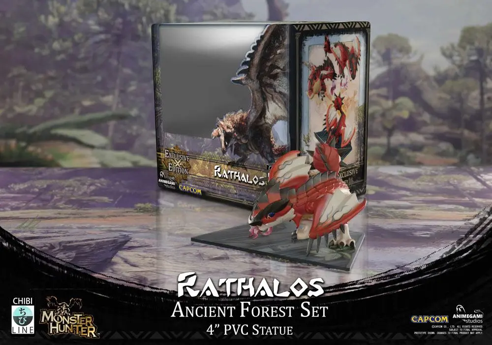 Monster Hunter PVC Statue Rathalos Exclusive Edition 10 cm Produktfoto