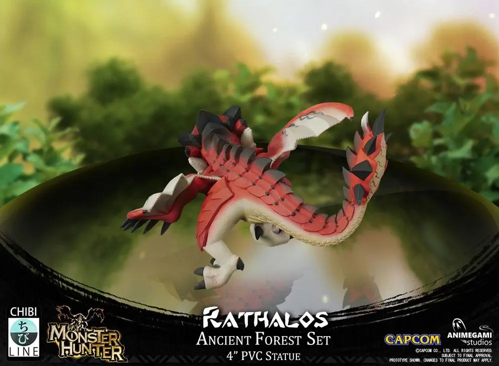 Monster Hunter PVC Statue Rathalos Exclusive Edition 10 cm Produktfoto
