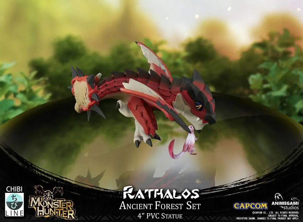 Monster Hunter PVC Statue Rathalos Exclusive Edition 10 cm Produktfoto