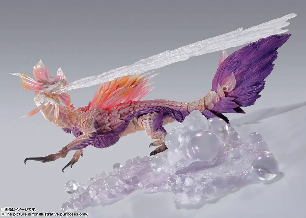 Monster Hunter Rise S.H. MonsterArts Actionfigur Mizutsune 31 cm Produktfoto