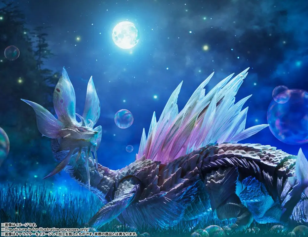 Monster Hunter Rise S.H. MonsterArts Actionfigur Mizutsune 31 cm Produktfoto