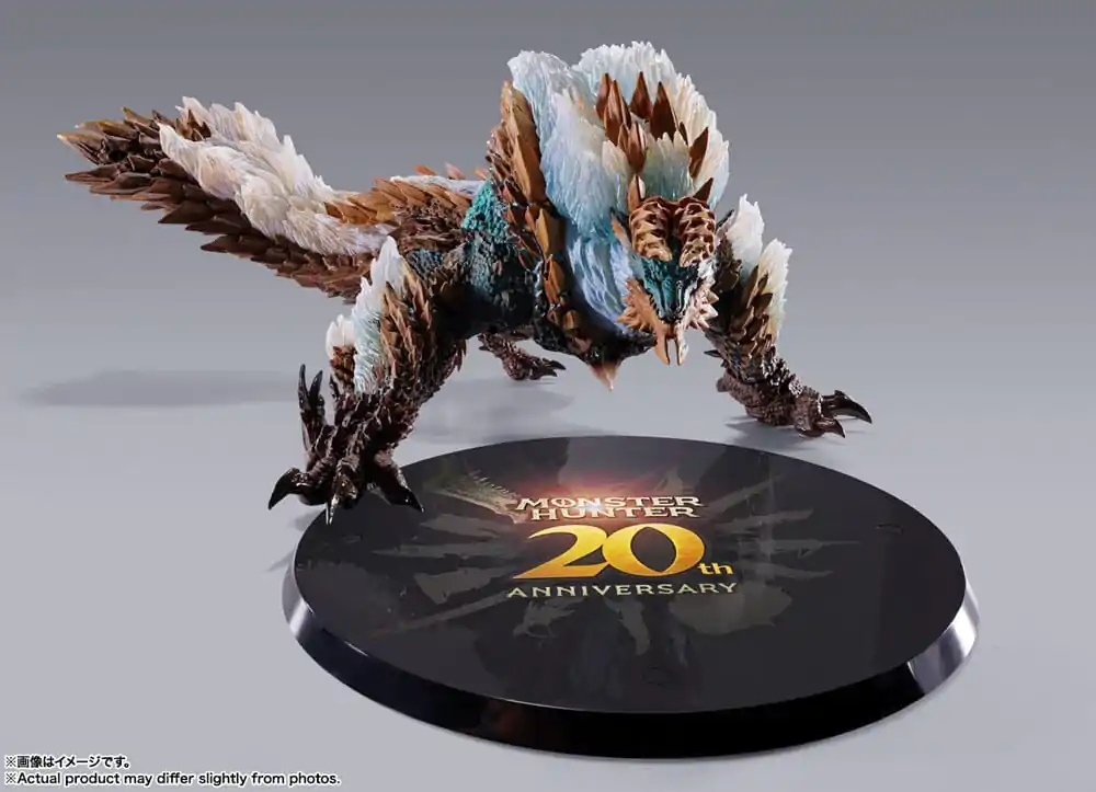 Monster Hunter S.H. MonsterArts Actionfigur Zinogre 20th Anniversary Edition 29 cm termékfotó