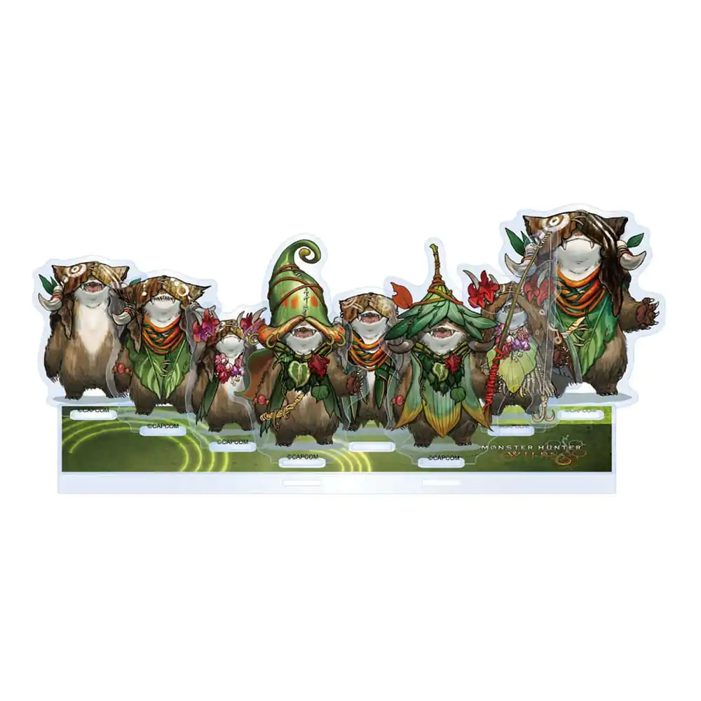 Monster Hunter Wilds Acryl Aufsteller Chomber Set 15 cm Produktfoto
