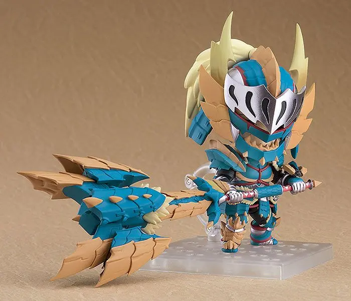 Monster Hunter World Iceborne Nendoroid Action Figur Hunter Male Zinogre Alpha Armor 10 cm Produktfoto