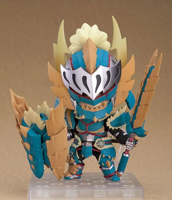 Monster Hunter World Iceborne Nendoroid Action Figur Hunter Male Zinogre Alpha Armor 10 cm Produktfoto