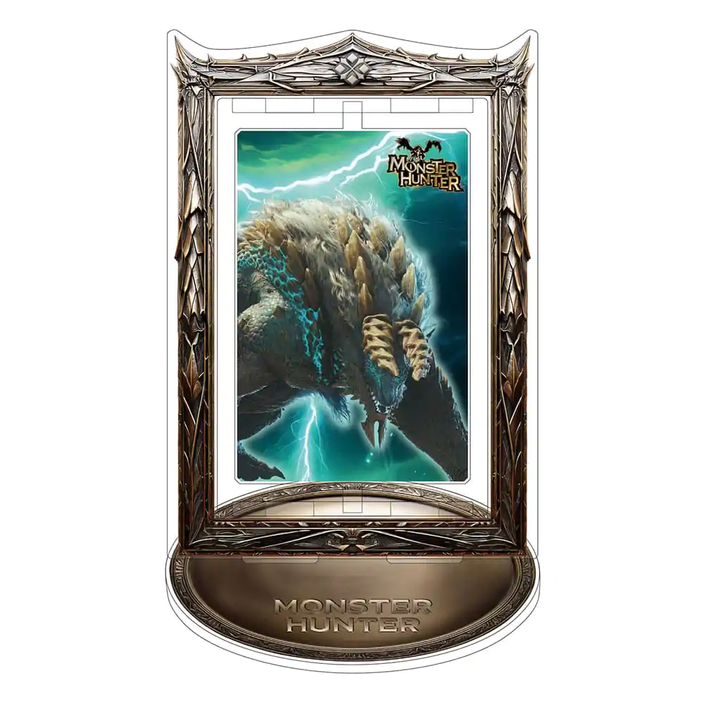 Monster Hunter Acrylic Stand Zinogre Drehbare 14 cm Produktfoto