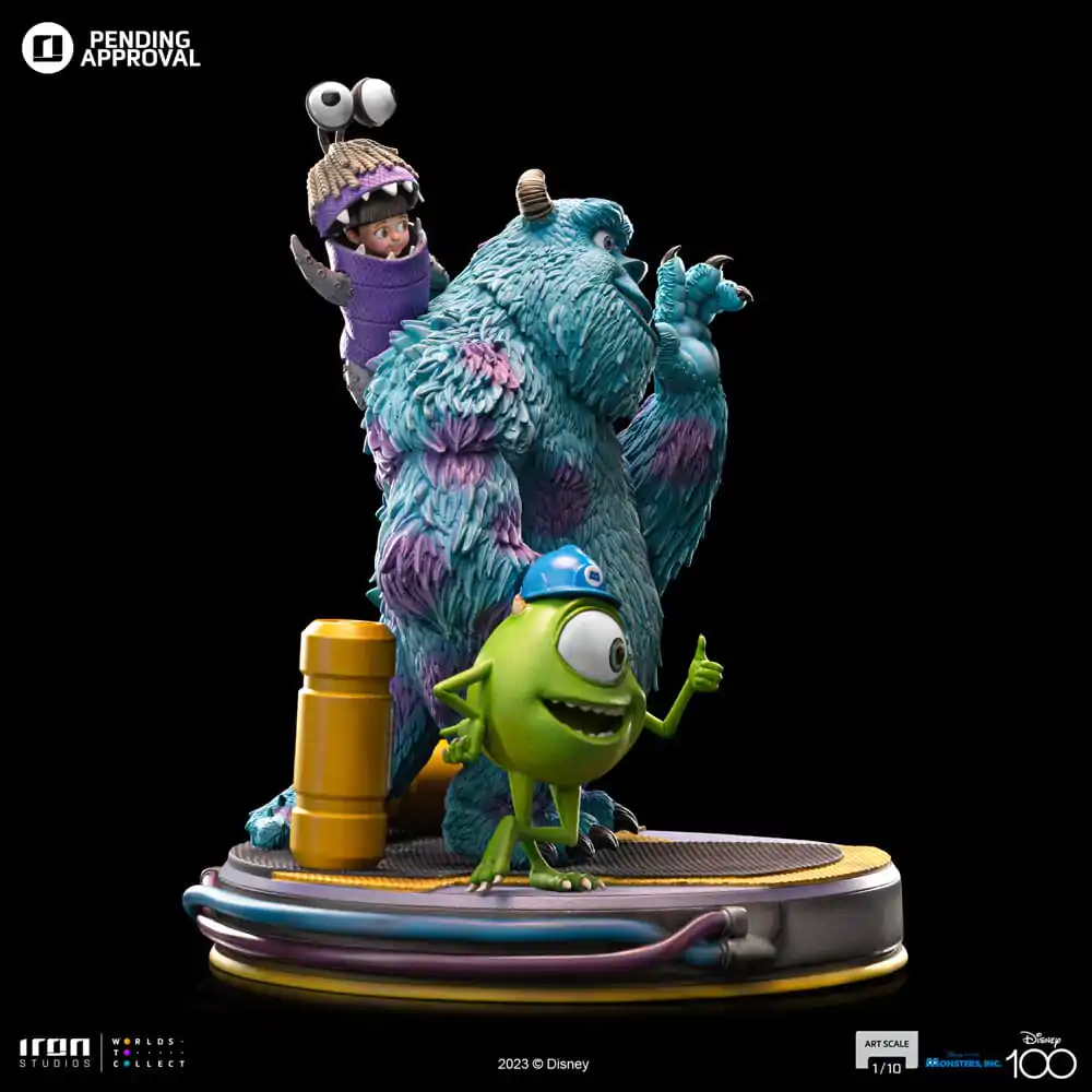 Die Monster AG Art Scale Statue 1/10 James P. Sullivan, Mike Glotzkowski 29 cm Produktfoto