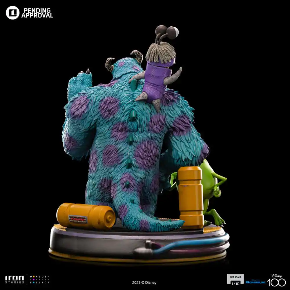 Die Monster AG Art Scale Statue 1/10 James P. Sullivan, Mike Glotzkowski 29 cm Produktfoto