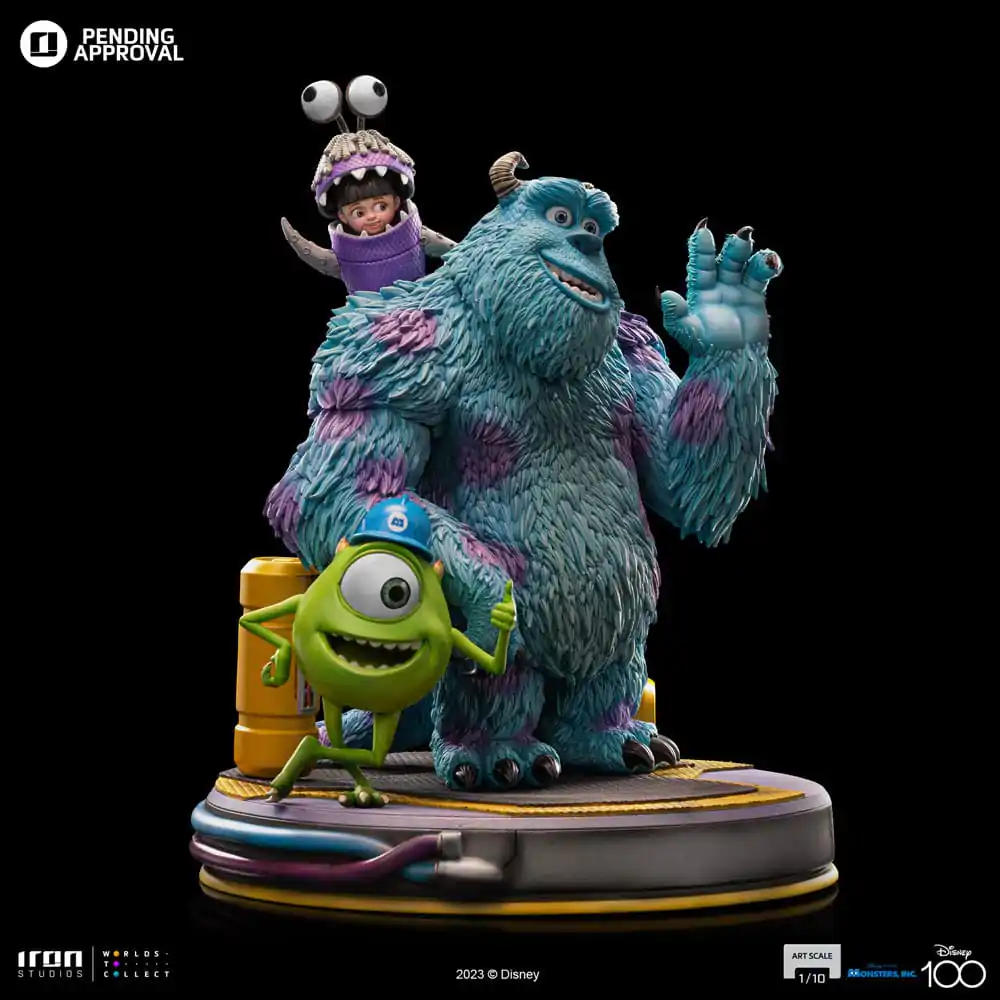 Die Monster AG Art Scale Statue 1/10 James P. Sullivan, Mike Glotzkowski 29 cm Produktfoto
