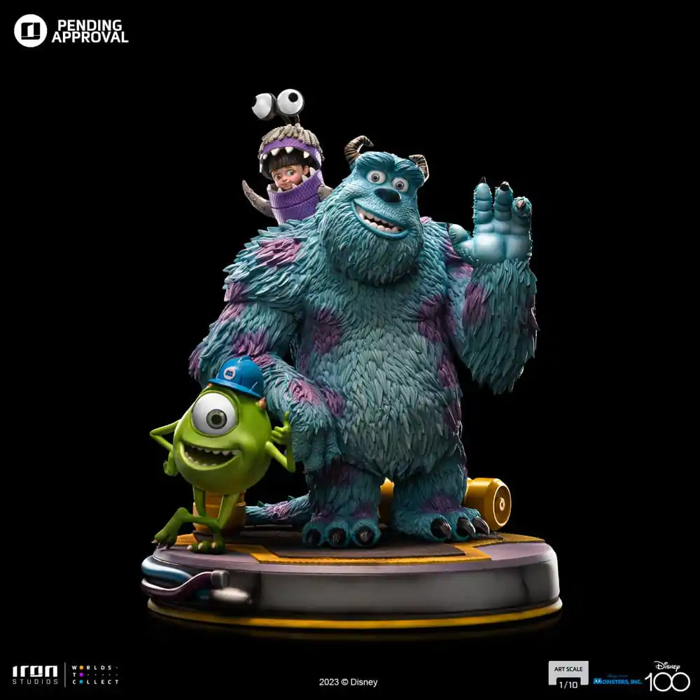 Die Monster AG Art Scale Statue 1/10 James P. Sullivan, Mike Glotzkowski 29 cm Produktfoto