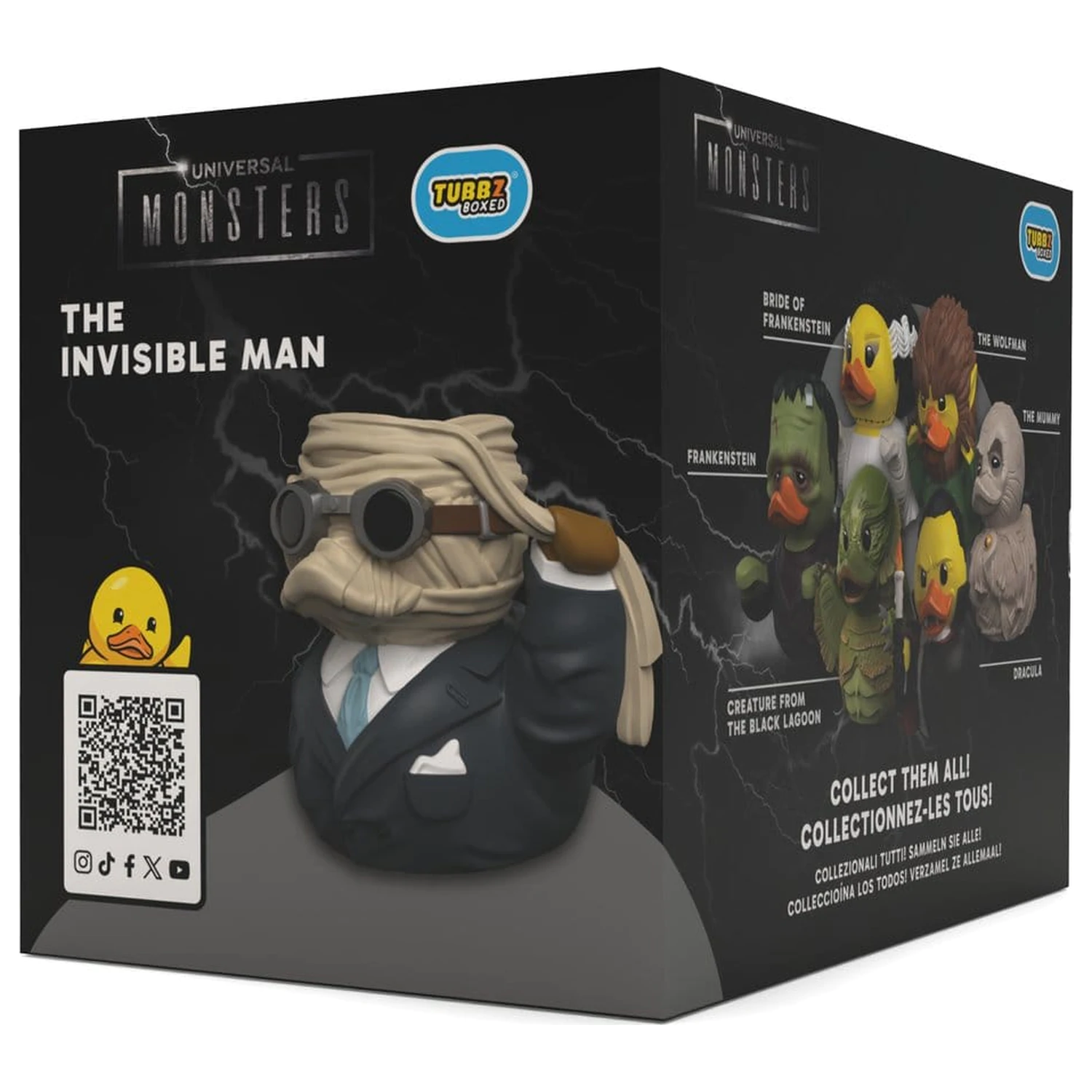 Monsters Tubbz PVC Figur Invisible Man 10 cm Produktfoto