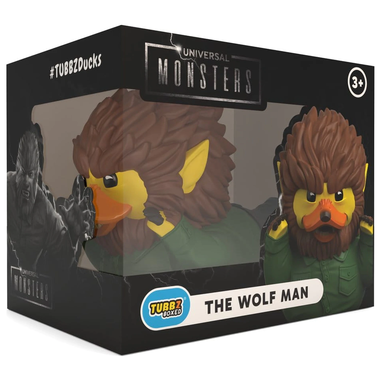 Monsters Tubbz PVC Figur Wolfman 10 cm Produktfoto