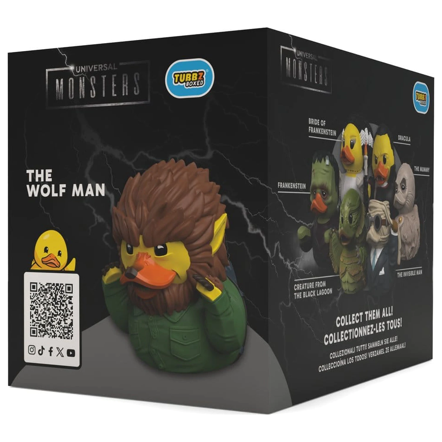 Monsters Tubbz PVC Figur Wolfman 10 cm Produktfoto
