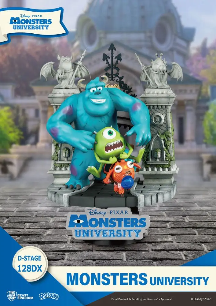 Die Monster Uni D-Stage PVC Diorama Mike & Sulley 14 cm Produktfoto