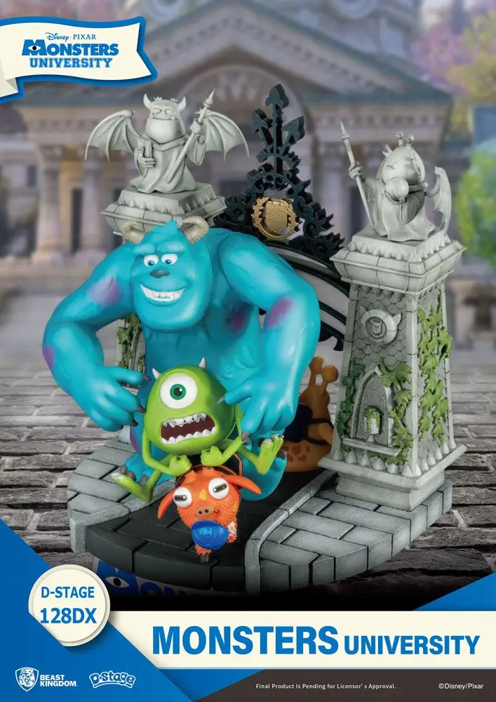 Die Monster Uni D-Stage PVC Diorama Mike & Sulley 14 cm Produktfoto